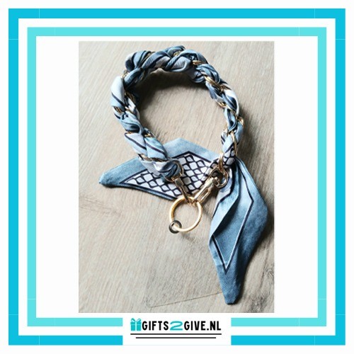 Armband ketting grijs