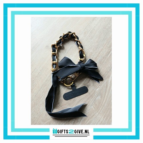 Armband ketting zwart