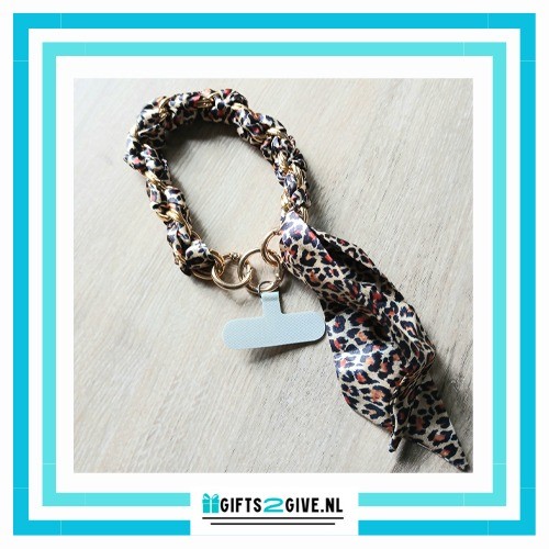 Armband panter ketting