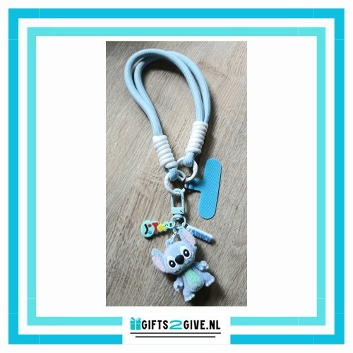 Armband stitch blauw