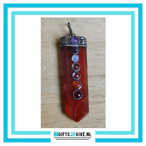 Chakra hanger rood 1