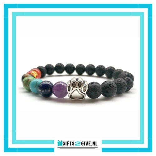 Chakra lavasteen bedel