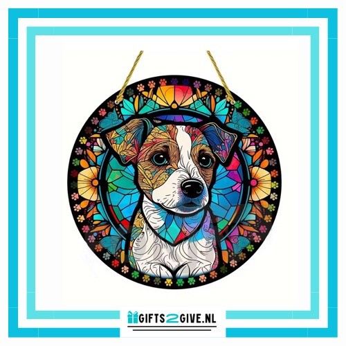 Jack russel zonnevanger