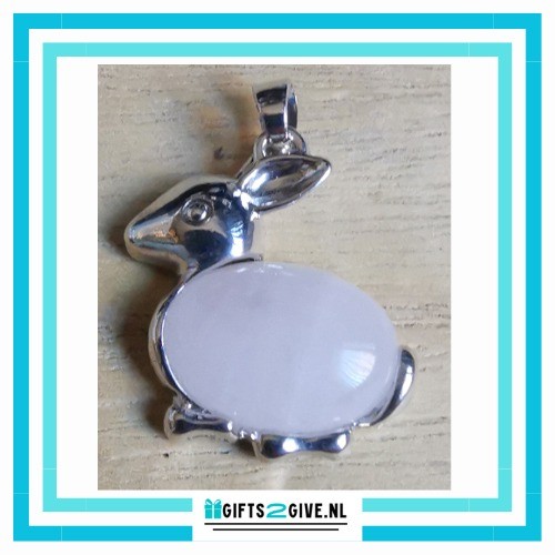 Konijn rozenkwarts 1