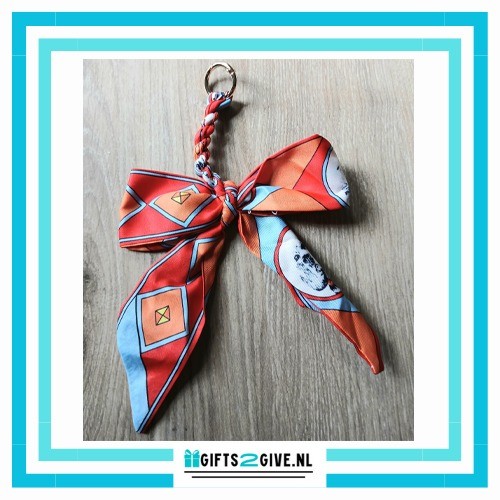 Tasbedel sjaal oranje